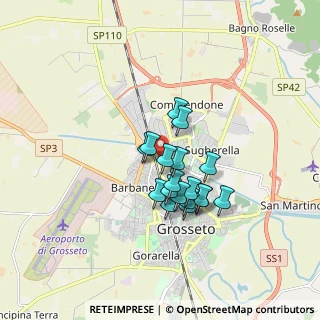 Mappa Via di Francia, 58100 Grosseto GR, Italia (1.3)