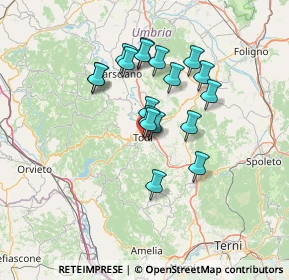 Mappa Via V.Carocci, 06059 Todi PG, Italia (11.61611)