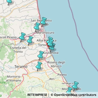 Mappa Via Padova, 64021 Giulianova TE, Italia (18.4425)