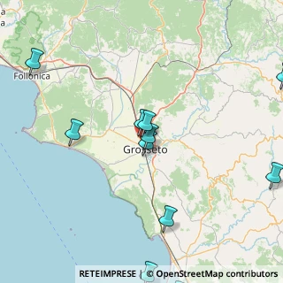Mappa Via Monte Labro, 58100 Grosseto GR, Italia (21.56182)