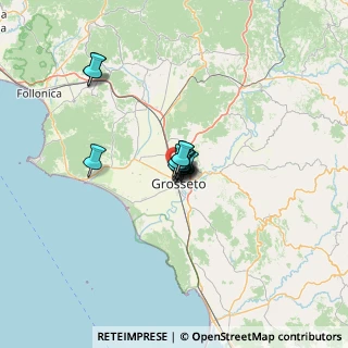 Mappa Via Monte Labro, 58100 Grosseto GR, Italia (6.37154)