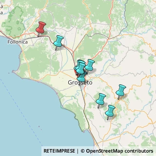 Mappa Via Monte Labro, 58100 Grosseto GR, Italia (10.56182)
