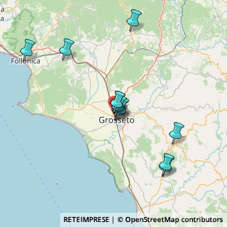 Mappa Via Monte Labro, 58100 Grosseto GR, Italia (13.55917)