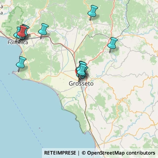 Mappa Via Monte Labro, 58100 Grosseto GR, Italia (18.71214)