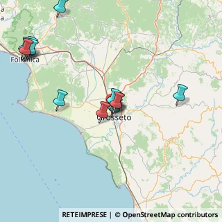 Mappa Via Monte Labro, 58100 Grosseto GR, Italia (17.60429)