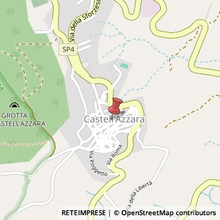 Mappa Via Garibaldi,  7, 58034 Castell'Azzara, Grosseto (Toscana)
