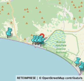 Mappa Strada Provinciale delle Padule, 58043 Castiglione della Pescaia GR, Italia (4.48545)