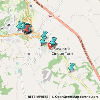 Mappa Via del Broglino, 06059 Todi PG, Italia (1.0395)