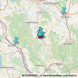 Mappa Via delle Piagge, 06059 Todi PG, Italia (16.09273)