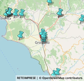 Mappa Via Adamello, 58100 Grosseto GR, Italia (22.34556)