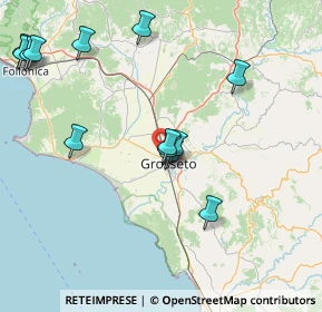 Mappa Via dell'Ametista, 58100 Grosseto GR, Italia (18.66231)