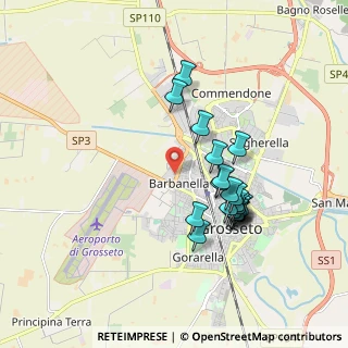 Mappa Via dell'Ametista, 58100 Grosseto GR, Italia (1.741)