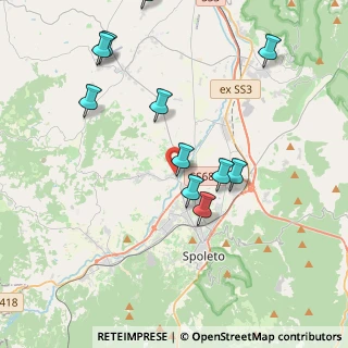 Mappa Via S. Benedetto, 06049 Spoleto PG, Italia (4.37727)