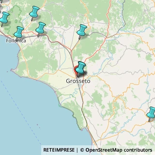 Mappa Via Podgora, 58100 Grosseto GR, Italia (33.46133)