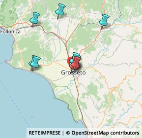 Mappa Via Girolamo Rovetta, 58100 Grosseto GR, Italia (10.49364)