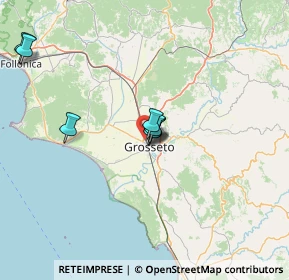 Mappa Via Girolamo Rovetta, 58100 Grosseto GR, Italia (18.33273)