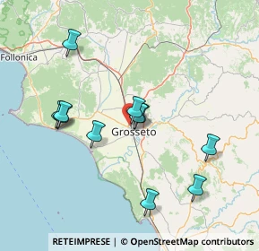 Mappa Via Girolamo Rovetta, 58100 Grosseto GR, Italia (14.77273)