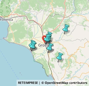 Mappa Via Girolamo Rovetta, 58100 Grosseto GR, Italia (8.12)