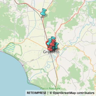 Mappa Via Girolamo Rovetta, 58100 Grosseto GR, Italia (2.37091)