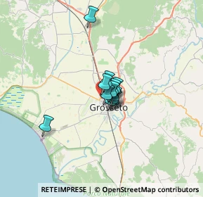 Mappa Via Girolamo Rovetta, 58100 Grosseto GR, Italia (3.2075)