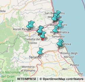 Mappa Via Case Sparse SNC, 64012 Campli TE, Italia (11.66467)