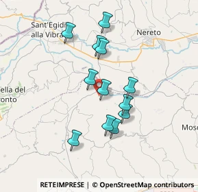 Mappa Via Case Sparse SNC, 64012 Campli TE, Italia (3.15333)