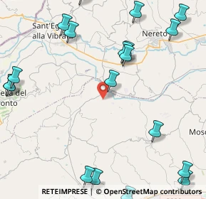 Mappa Via Case Sparse SNC, 64012 Campli TE, Italia (6.434)