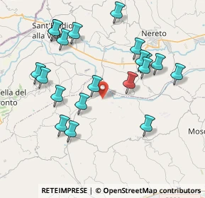 Mappa Via Case Sparse SNC, 64012 Campli TE, Italia (4.2945)