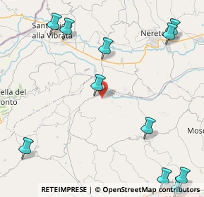 Mappa Via Case Sparse SNC, 64012 Campli TE, Italia (6.37545)