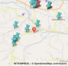 Mappa Via Case Sparse SNC, 64012 Campli TE, Italia (2.7485)