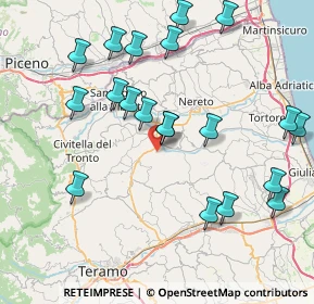 Mappa Via Case Sparse SNC, 64012 Campli TE, Italia (9.035)