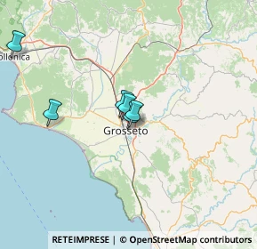 Mappa Via Lago di Nemi, 58100 Grosseto GR, Italia (36.74154)