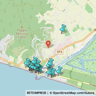 Mappa Via degli Olivi, 58043 Castiglione della Pescaia GR, Italia (1.2635)