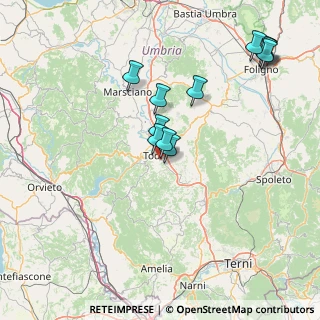 Mappa Via XXV Aprile, 06059 Todi PG, Italia (16.57417)