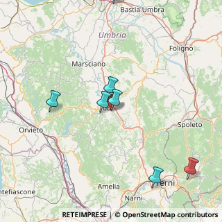 Mappa Via Fratelli Rosati, 06059 Todi PG, Italia (28.08769)