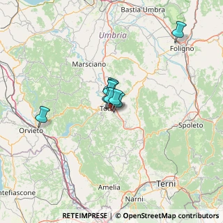 Mappa Via XXV Aprile, 06059 Todi PG, Italia (21.30846)