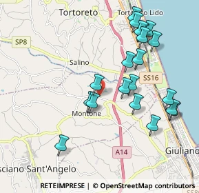 Mappa Via Maggi, 64023 Mosciano Sant'Angelo TE, Italia (2.129)