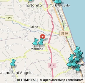 Mappa Via Maggi, 64023 Mosciano Sant'Angelo TE, Italia (3.4945)