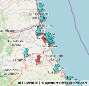 Mappa Via Maggi, 64023 Mosciano Sant'Angelo TE, Italia (22.365)