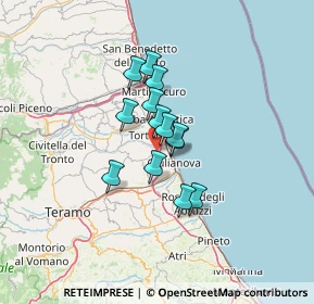 Mappa Via Maggi, 64023 Mosciano Sant'Angelo TE, Italia (8.74)