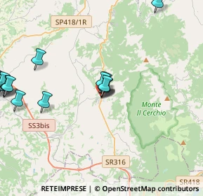 Mappa Viale Roma, 06056 Massa Martana PG, Italia (5.9495)