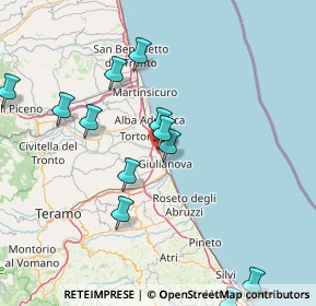Mappa Via Abruzzo, 64021 Giulianova TE, Italia (19.52231)