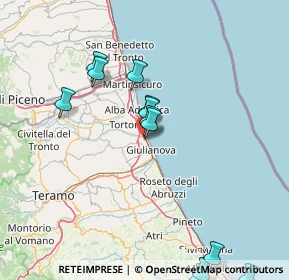 Mappa Via Abruzzo, 64021 Giulianova TE, Italia (18.16083)