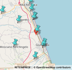 Mappa Via Abruzzo, 64021 Giulianova TE, Italia (4.65182)