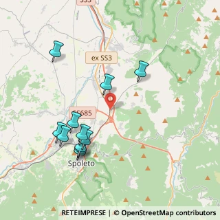Mappa SP 459 km 257, 06049 Spoleto PG, Italia (4.25)