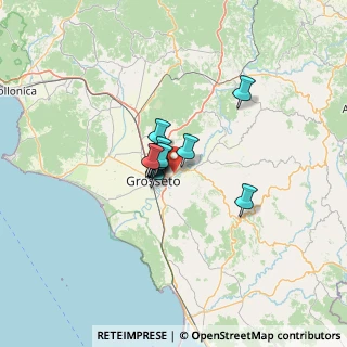 Mappa Via Gallura, 58100 Grosseto GR, Italia (6.81667)