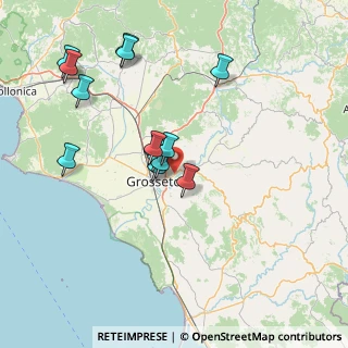 Mappa Via Gallura, 58100 Grosseto GR, Italia (14.71143)