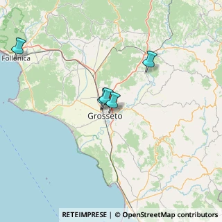 Mappa Strada Comunale di S. Martino, 58100 Grosseto GR, Italia (53.96882)
