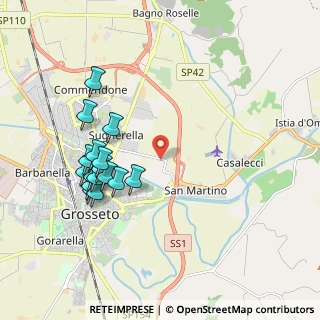 Mappa Strada Comunale di S. Martino, 58100 Grosseto GR, Italia (2.06938)