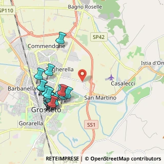 Mappa Strada Comunale di S. Martino, 58100 Grosseto GR, Italia (2.216)